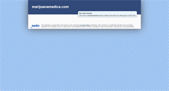 Desktop Screenshot of marijuanamedica.com